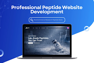 build a high converting compliant peptide website