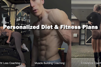 make custom workout plan and personal trainer fitness coach