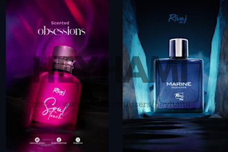 design perfumes, fragrance boxes, and label packaging