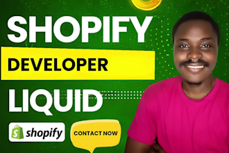 build or customize your shopify store with liquid code
