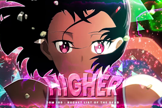 make professional anime music video amv or anime edit