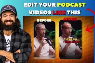 edit podcast into short form content