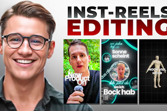 edit you instagram reels, tiktok, short videos