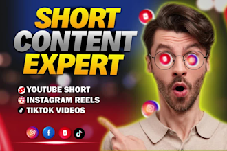 do short video editing for youtube shorts, vlog, podcast, tik tok video editing