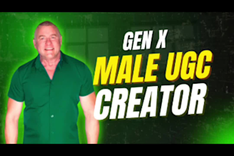 be your gen x on camera spokesperson for your brand
