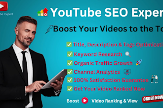 do youtube channel and video SEO increase ranking