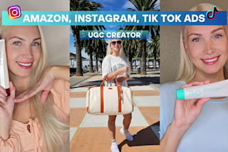 create ugc videos ads for your social media and amazon