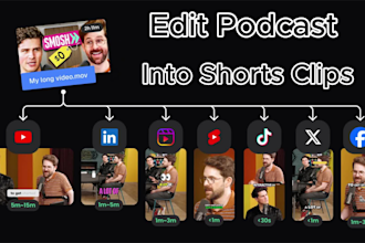 create short podcast clips for social media