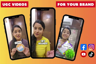 create engaging organic ugc videos for social media and ads to boost your sales