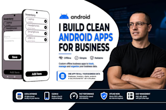create a custom simple offline business list app for android