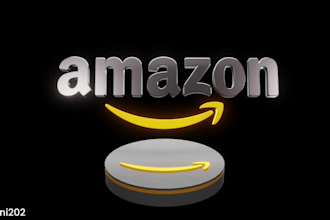create 3d rotating logo animation spinning loop transparent gif