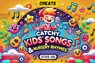 create catchy kids songs and fun nursery rhymes