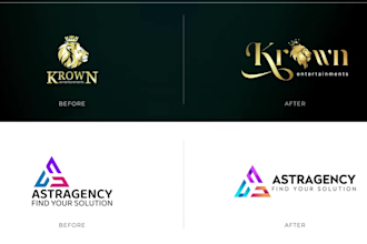 design new company logo or update redesign refresh rebrand your branding