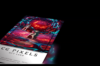 make premium nft trading card