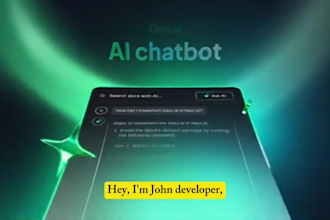 develop chatgpt ai mobile app or website ai saas app ai chatbot ai software