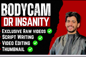 do true crime bodycam videos like dr insanity and the police crime