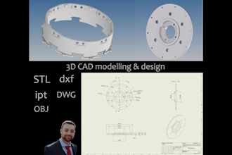 create 3d cad models in inventor dxf stl ipt step PDF