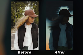 create an ai generated retextured video from your footage