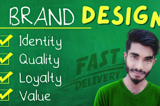 create brand identity pack and stationery design