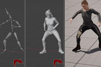 cleanup retarget and perform c3d mapping on your motion capture animation data