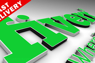 create this 3d logo animation intro video
