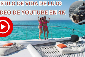 4k video de youtube sobre un estilo de vida de lujo en ganar 800 euros