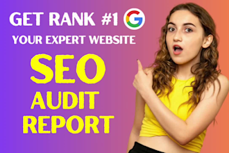 provide expert website SEO audit report, competitor analysis