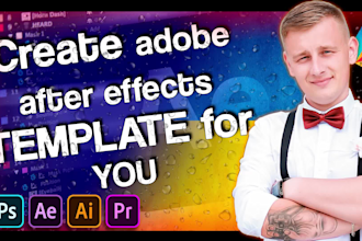 create an after effects template for you