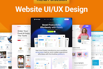 do website figma design, website UI design, figma website, figma  website design