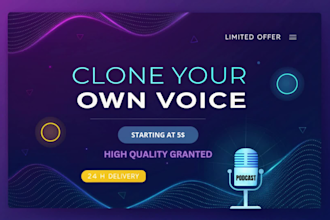 do studio quality ai voice clones with unmatched realism