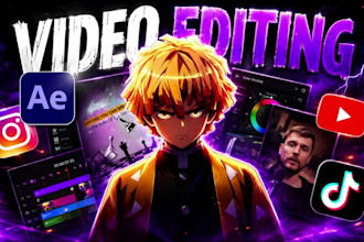 edit youtube shorts, instagram reels and tiktok videos
