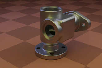 create your 3d parametric model in freecad