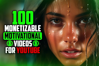 create motivational videos for youtube channel