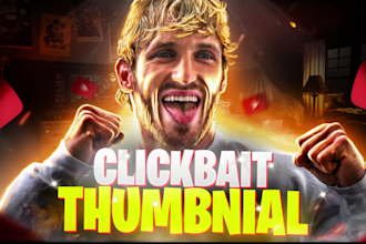 design catchy, professional and clickbait gaming thumbnail