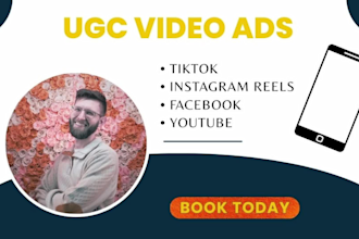 create ugc video ads for tiktok, instragram or facebook