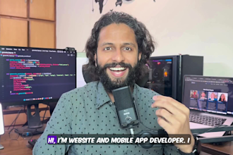 create custom website development as a django react full stack web app developer