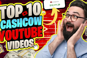 make youtube automation top 10 cash cow videos