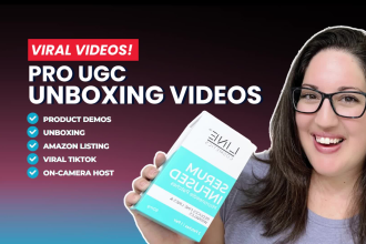 create a ugc unboxing or demo video for your product