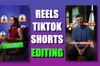 edit tiktoks, ig reels and youtube shorts with captions