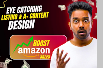 do amazon ebc and listing images and infographic design