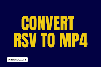convert rsv to mp4