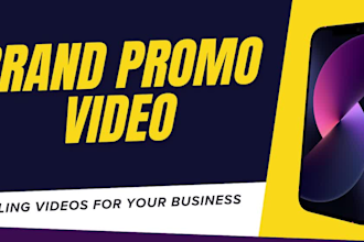 create stunning brand promo videos to boost your sales