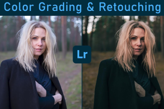 do photo color grading and photo editing lightroom