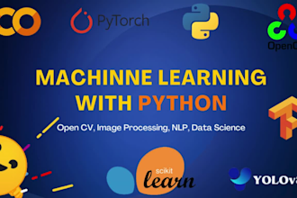 do opencv, yolo, nlp, machine learning project, website with python hugging face