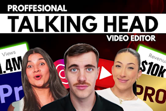 edit your talking head explainer spokesperson videos for youtube