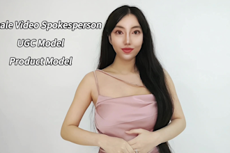 be female video spokesperson or ugc reel selfie spokesperson
