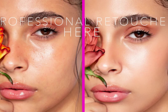 do professional retouching in photoshop