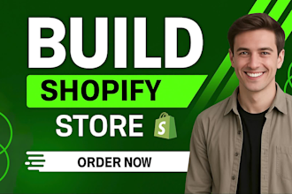shopify store design and build shopify store