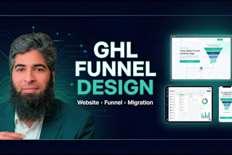 do gohighlevel website design, ghl funnel, and ghl migration