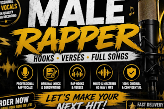 be your male rapper and male rapper feature